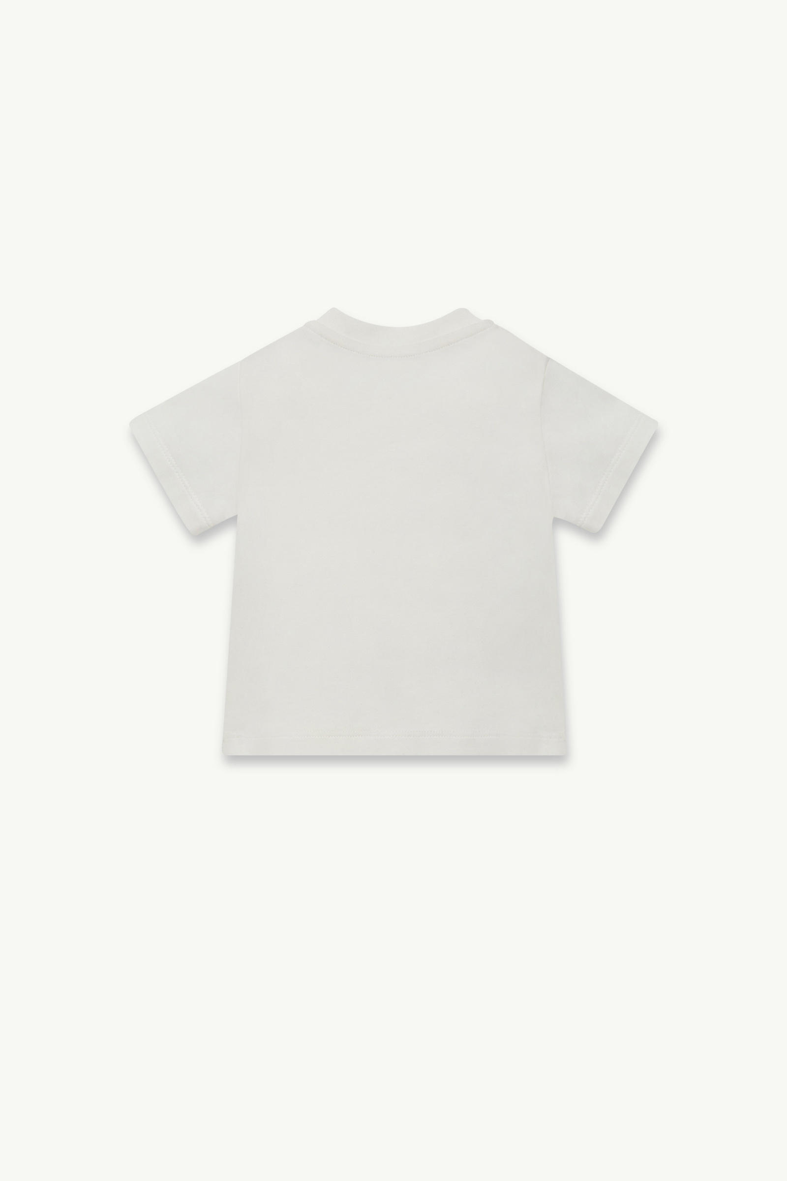 Logo Jersey T-Shirt Boy White Moncler 2