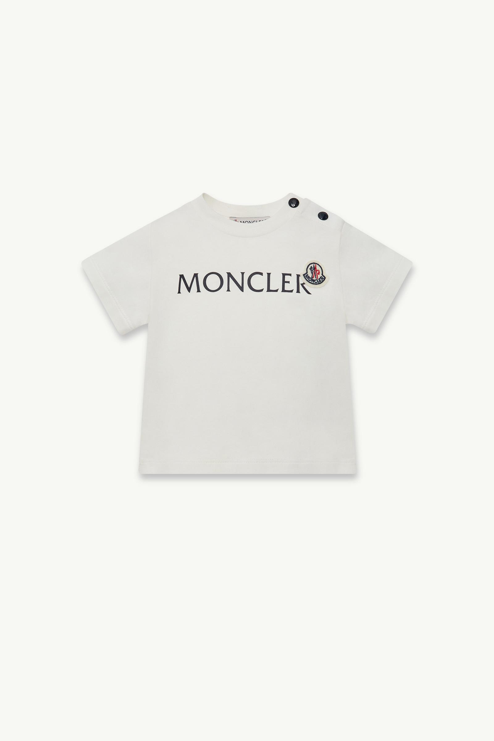 MONCLER キッズ　Tシャツ　白　110センチくらいハワイ島デザインプリント MONCLER Tシャツキッズ白ハワイ島デザインプリント