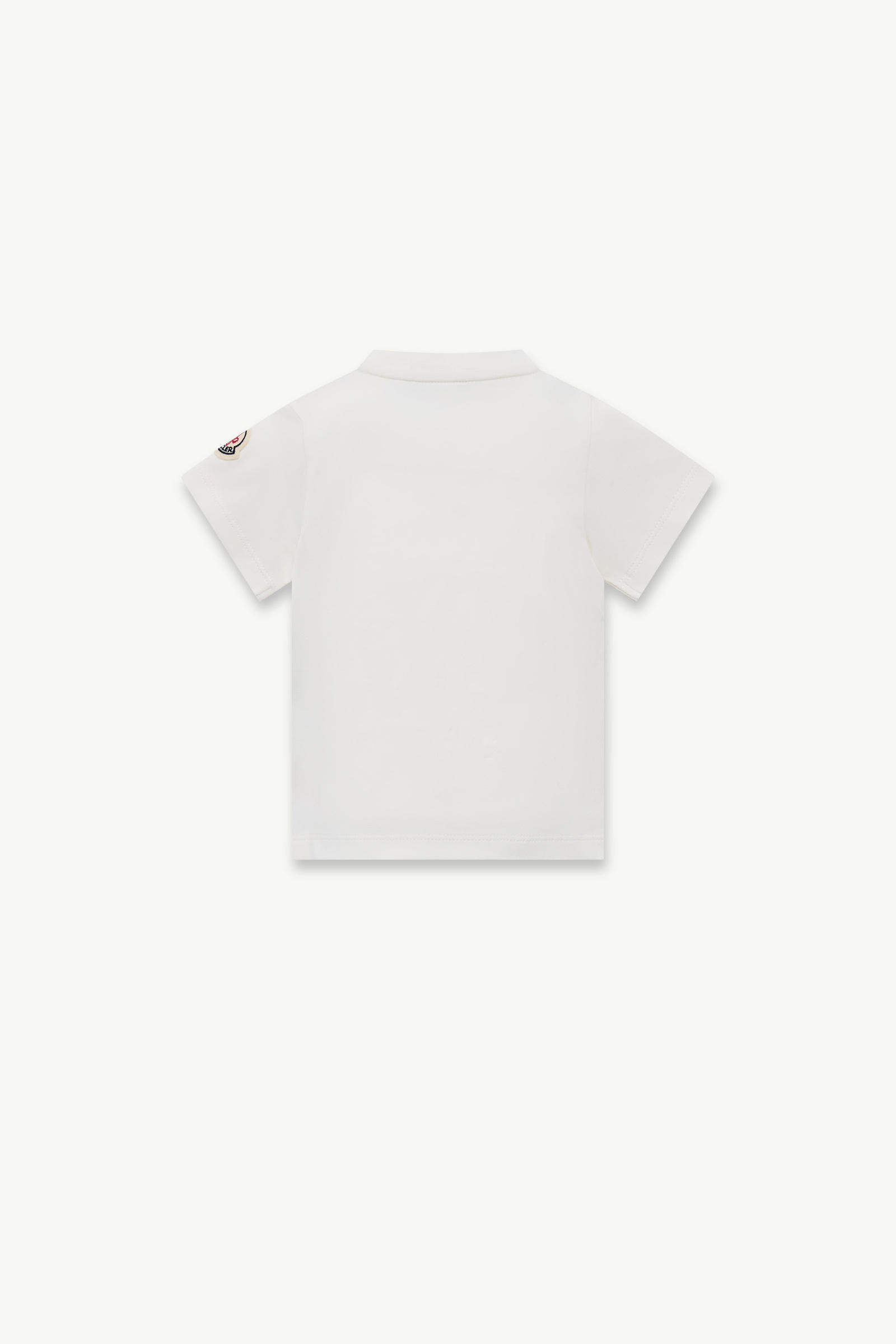 T-shirt en coton à motif ours en peluche Garçon Blanc Moncler 2