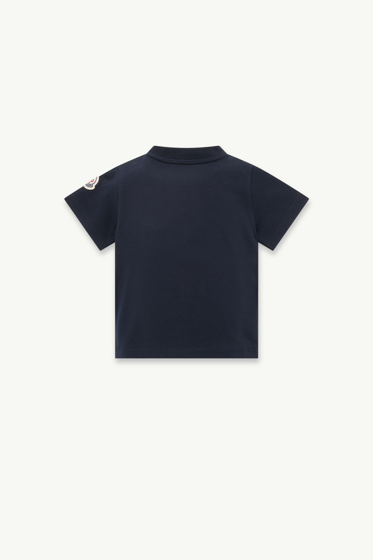 Baumwoll-T-Shirt mit Teddybär-Motiv Jungen Navyblau Moncler 2