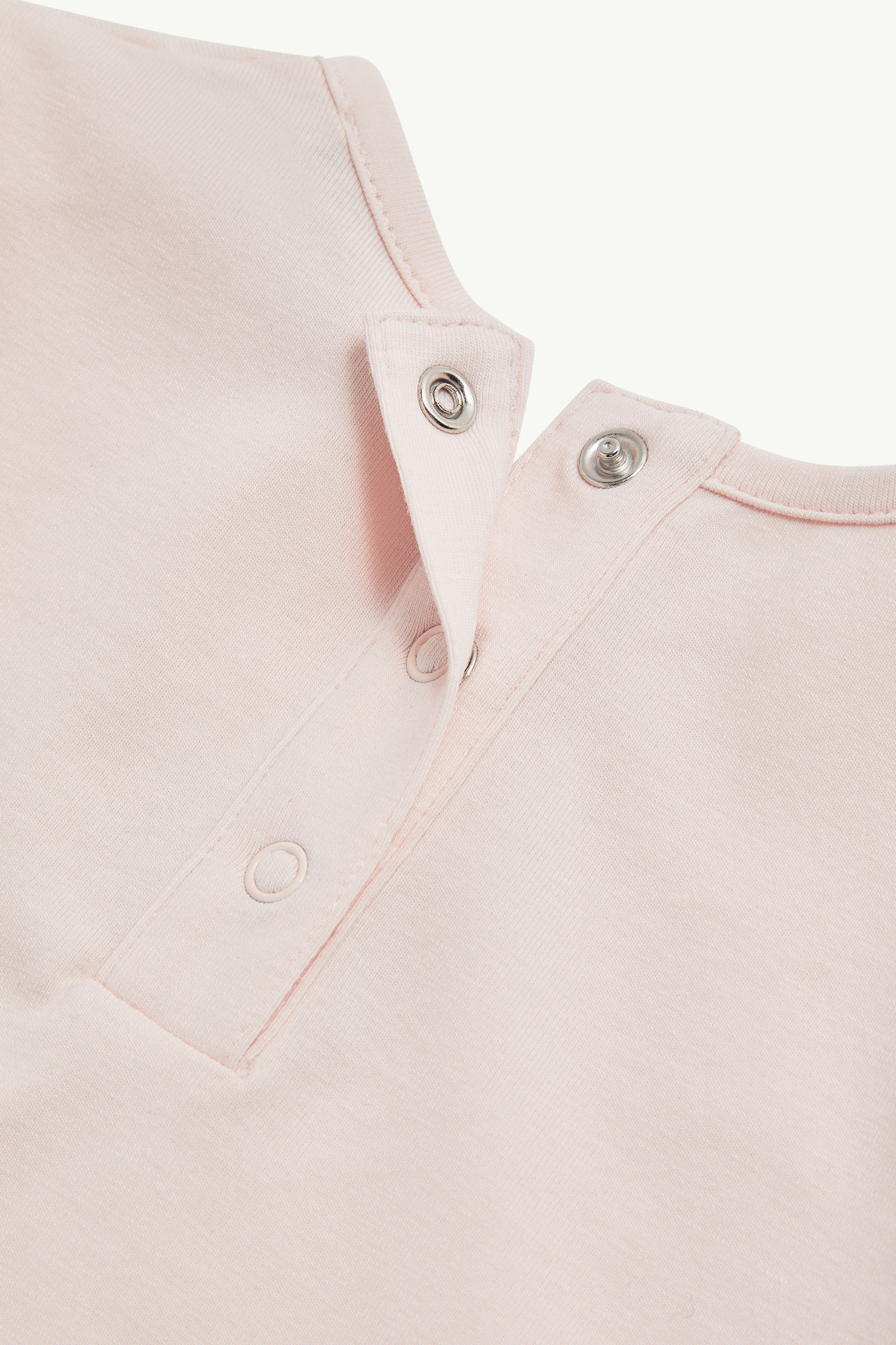 Heart Motif Cotton T-Shirt Girl Light Pink Moncler 1