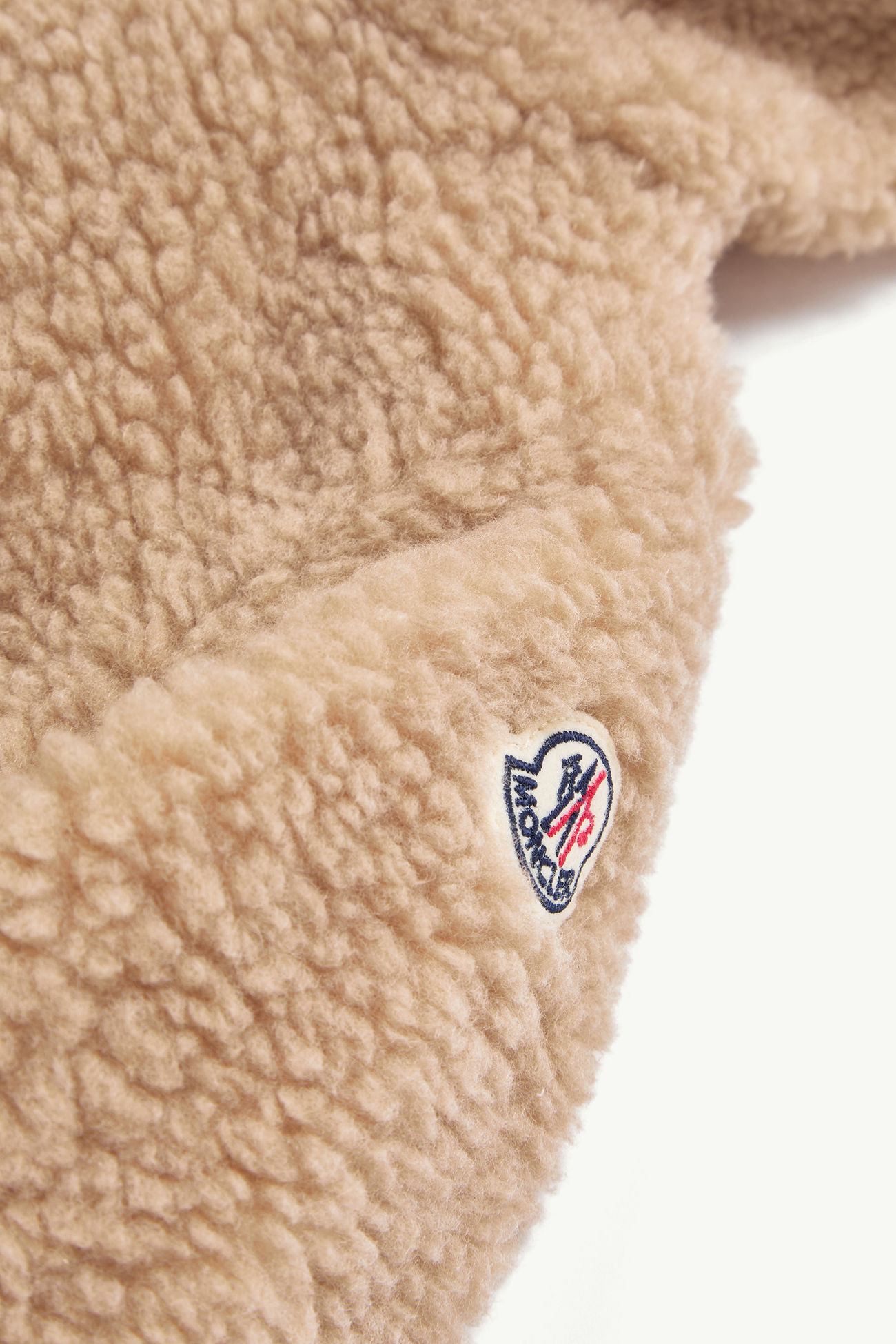 泰迪布拉鏈連帽衫 中性 米色 Moncler 3