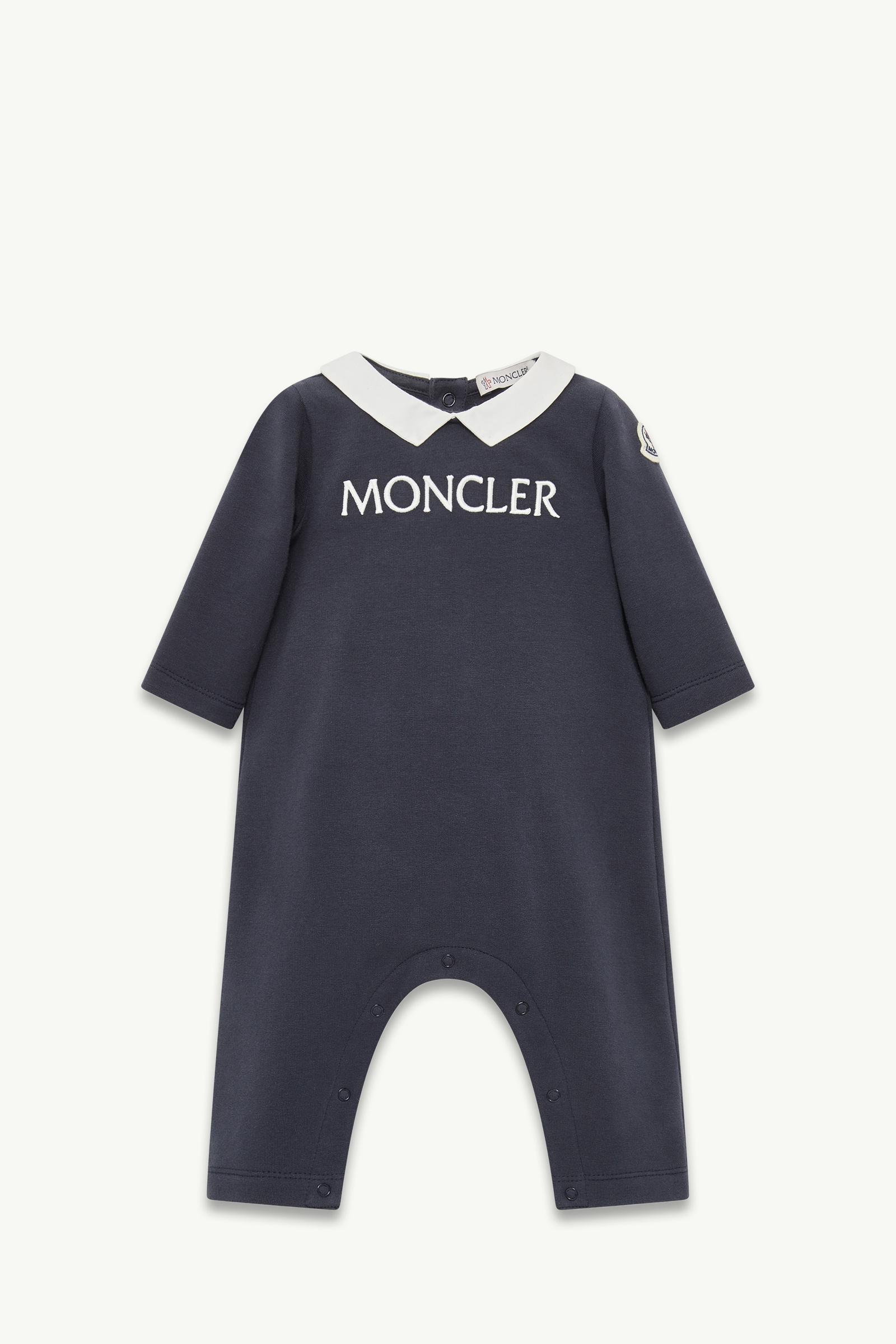 Embroidered Logo Cotton Baby Grow_findInBoutique_image