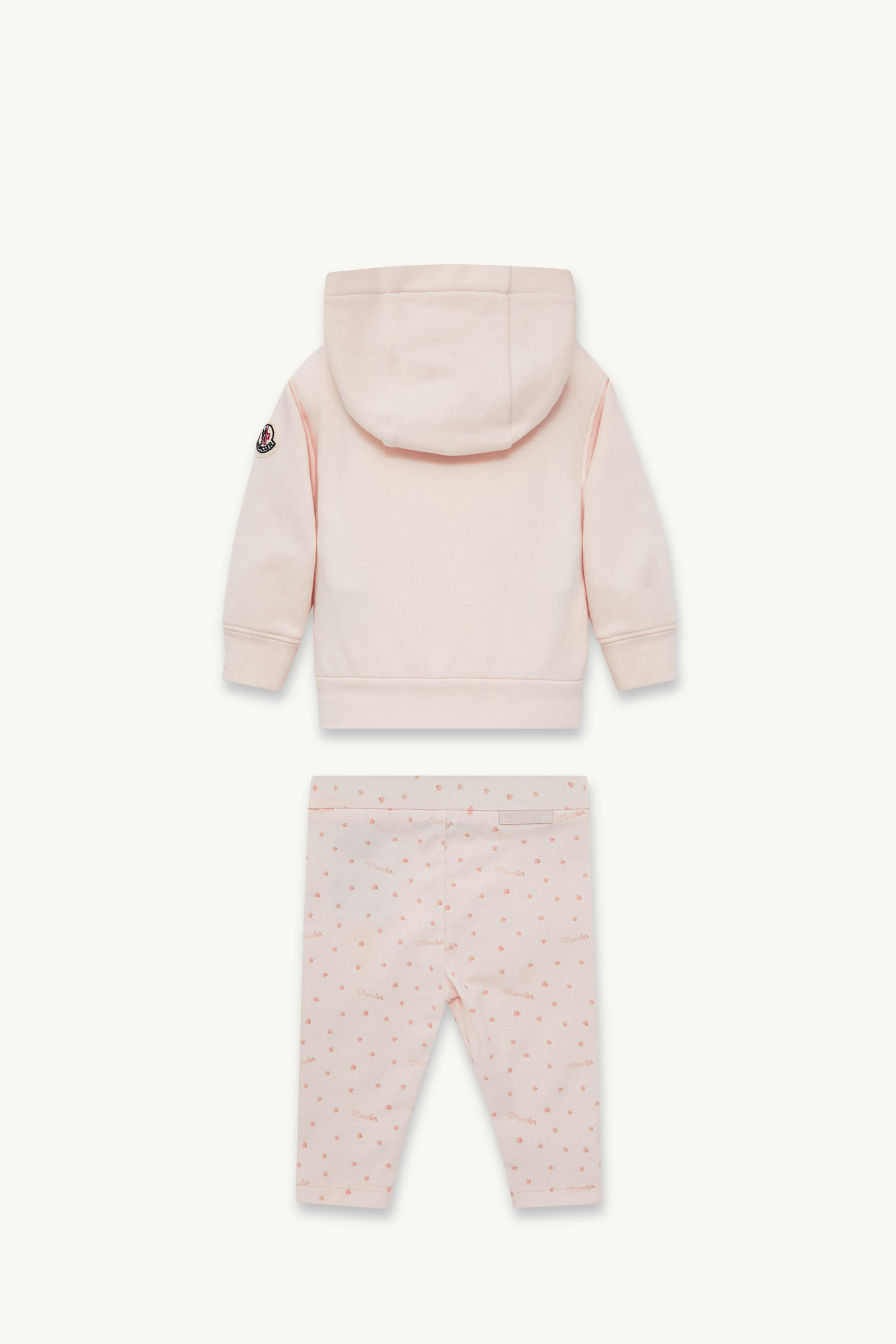 星星印花棉質運動套裝 女童 淺粉紅色 Moncler 2