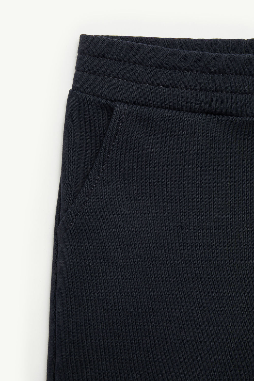 Tricolour-Trimmed Cotton Tracksuit Set Boy Navy Blue Moncler 3