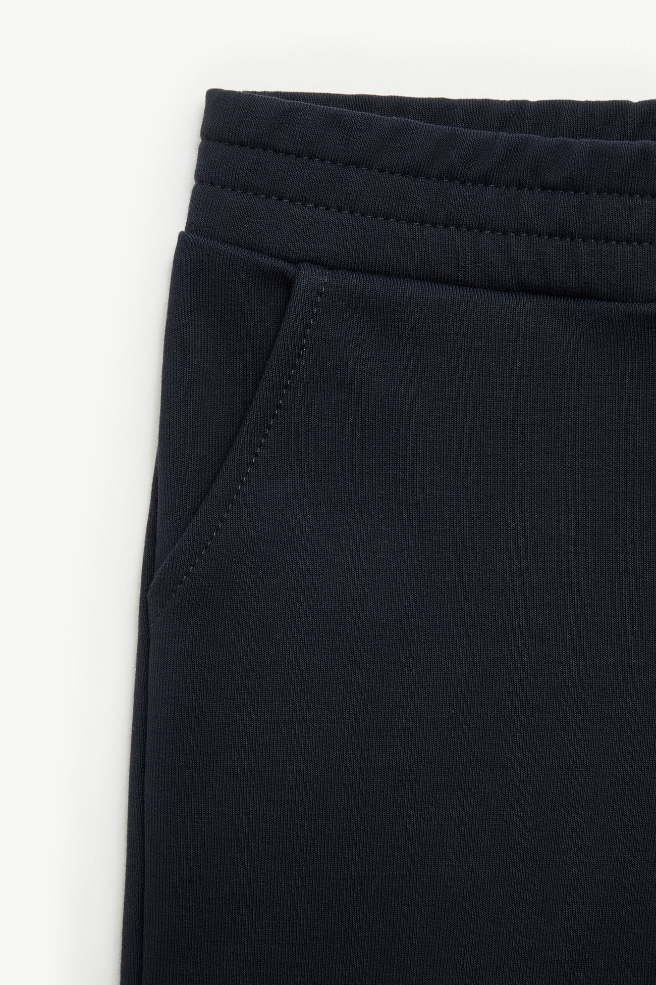 Tricolour-Trimmed Cotton Tracksuit Set Boy Navy Blue Moncler 3