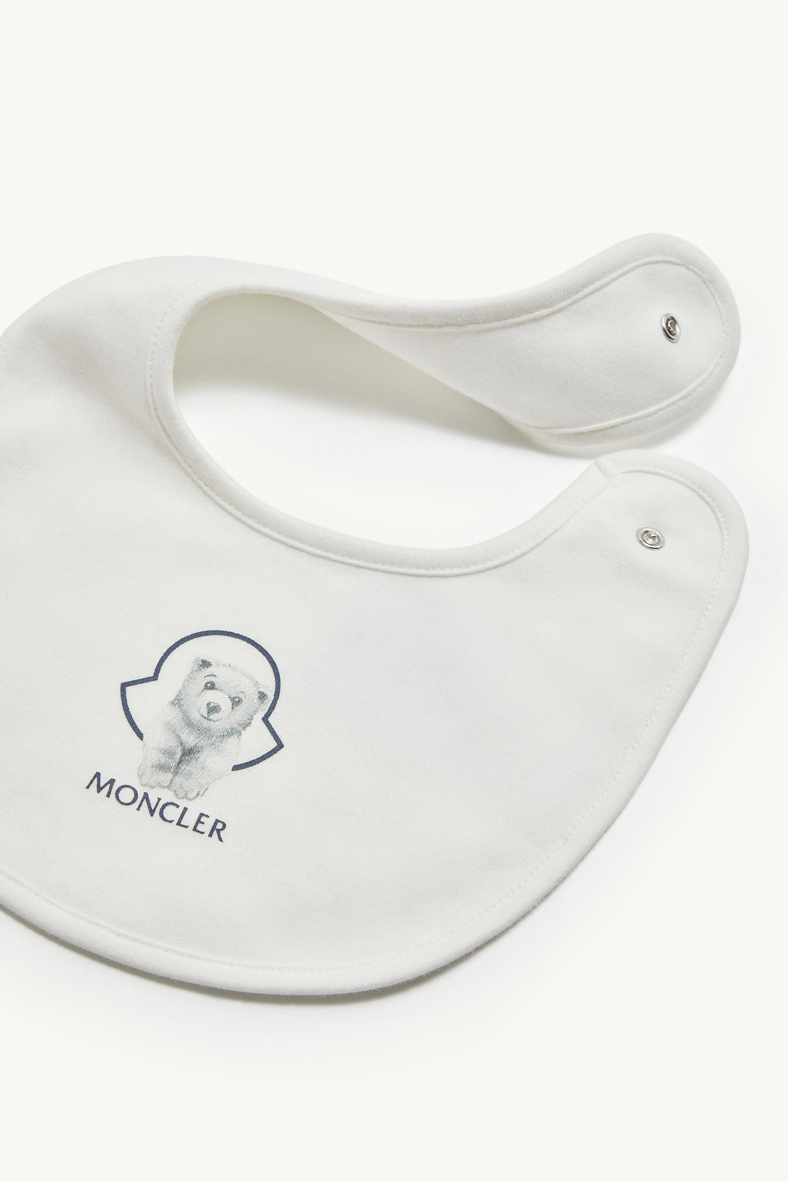 Teddy Bear Logo Cotton Set Gender Neutral White Moncler 2