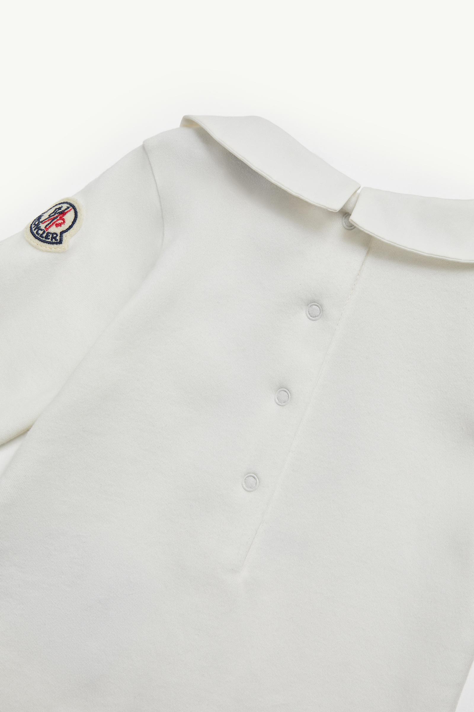 White Teddy Bear Logo Cotton Set - Clothing for Children | Moncler US