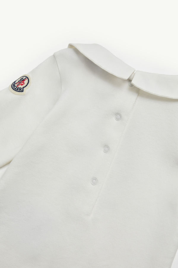 Teddy Bear Logo Cotton Set Gender Neutral White Moncler 3