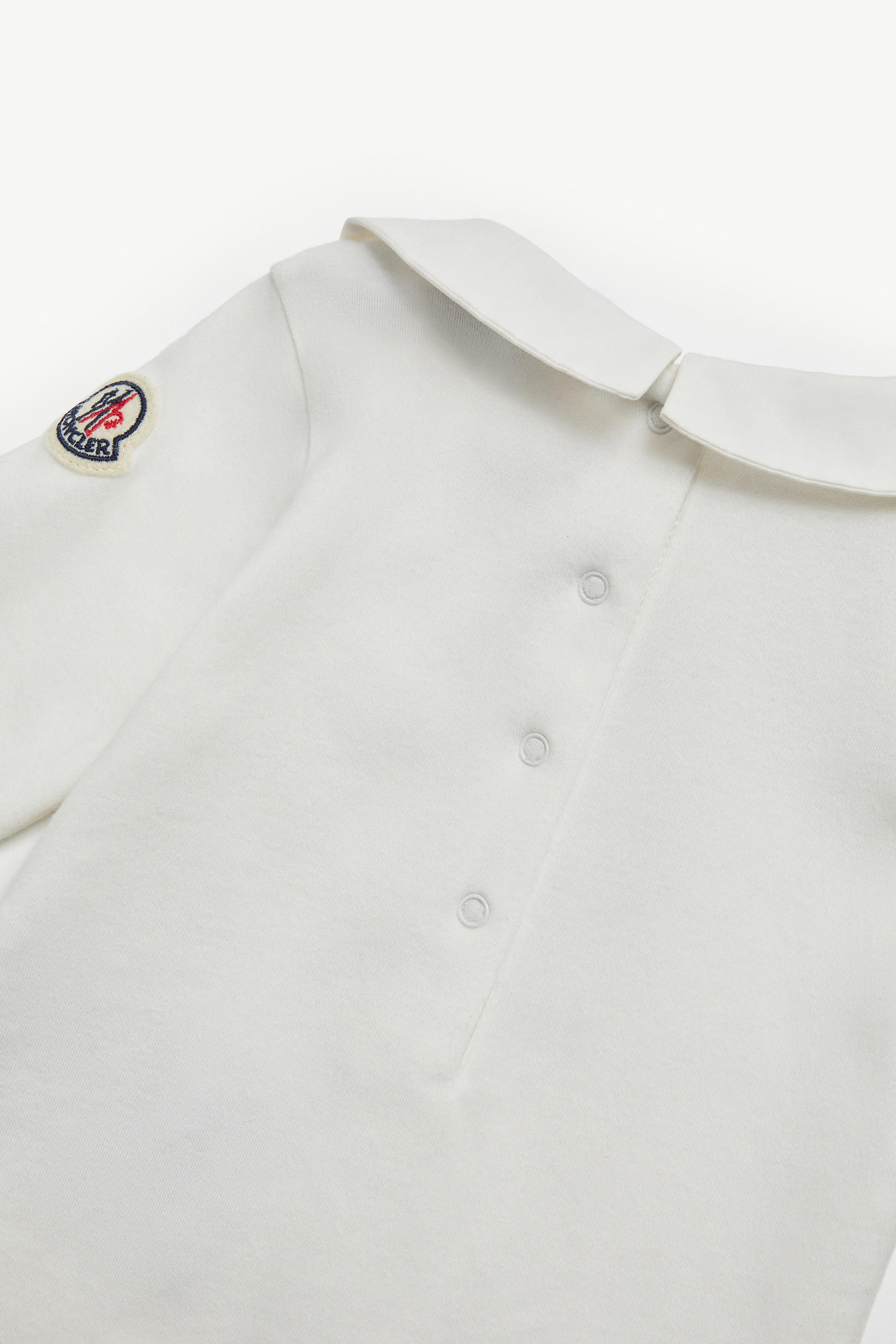 Teddy Bear Logo Cotton Set Gender Neutral White Moncler 3