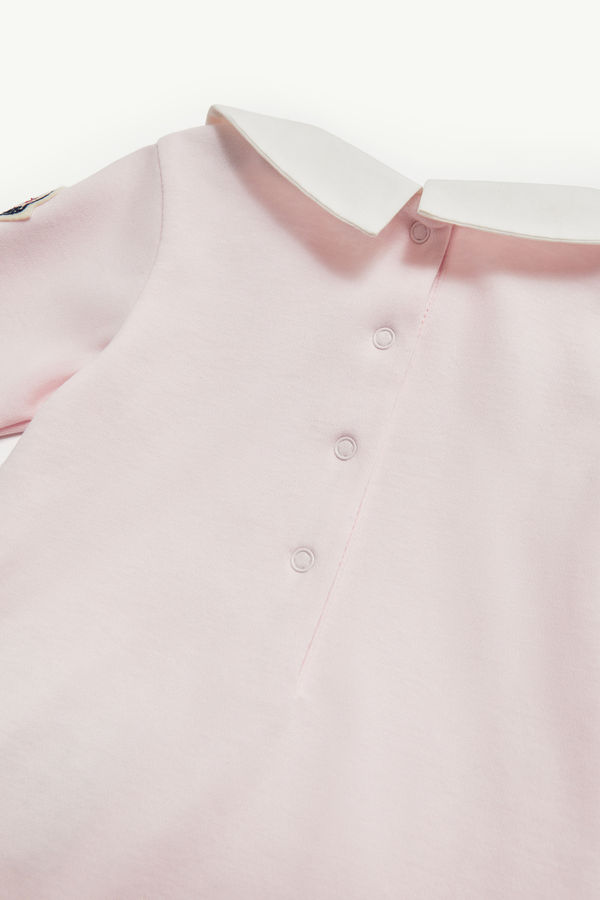 Set aus Baumwolle mit Teddybär-Logo Mädchen Hellpink Moncler 3