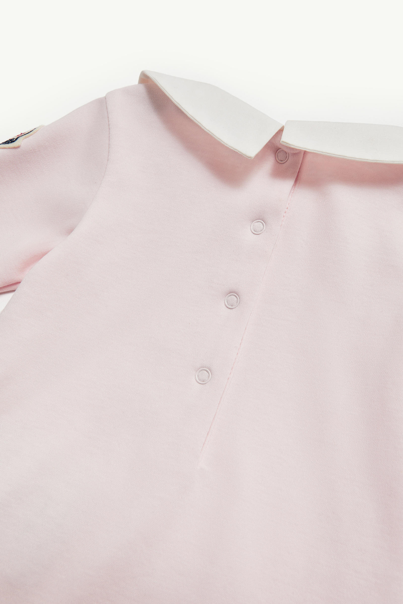 Teddy Bear Logo Cotton Set Girl Light Pink Moncler 3