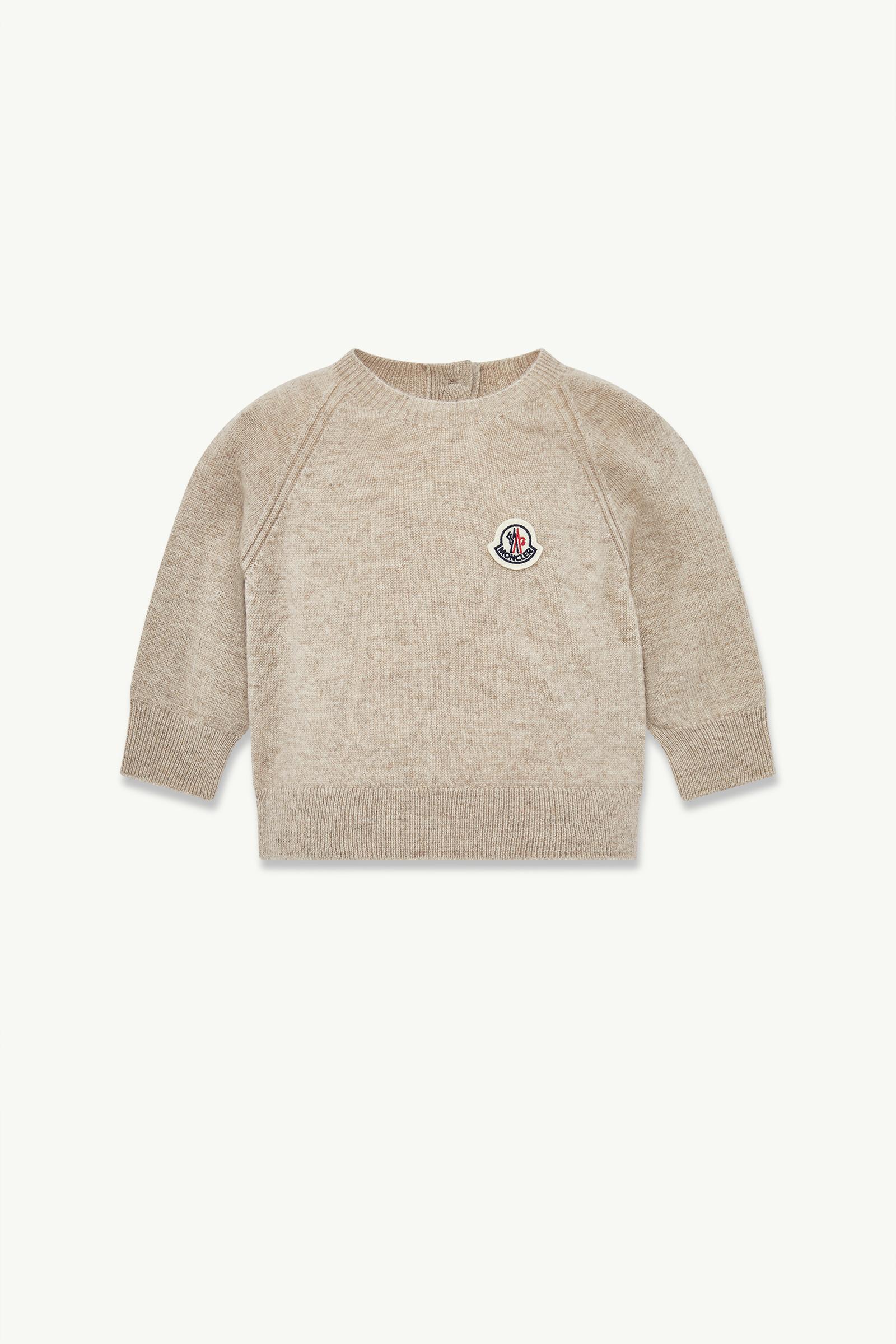 Khaki Cashmere Sweater - Clothing for Children | Moncler US