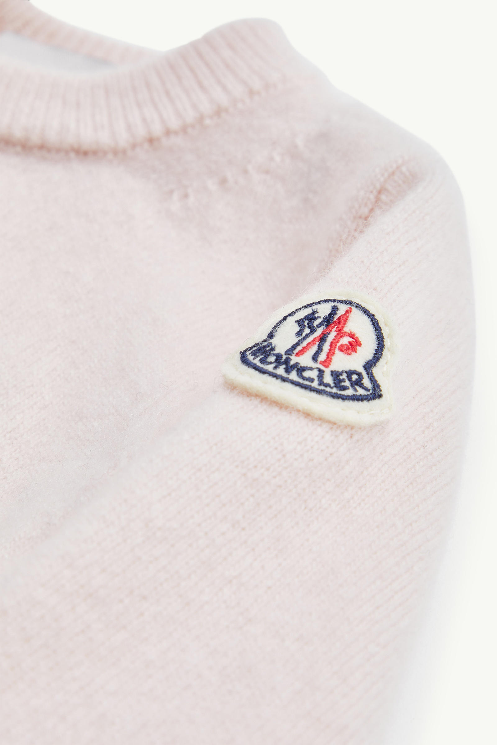 Ruffled Wool & Cashmere Set Girl Light Pink Moncler 1