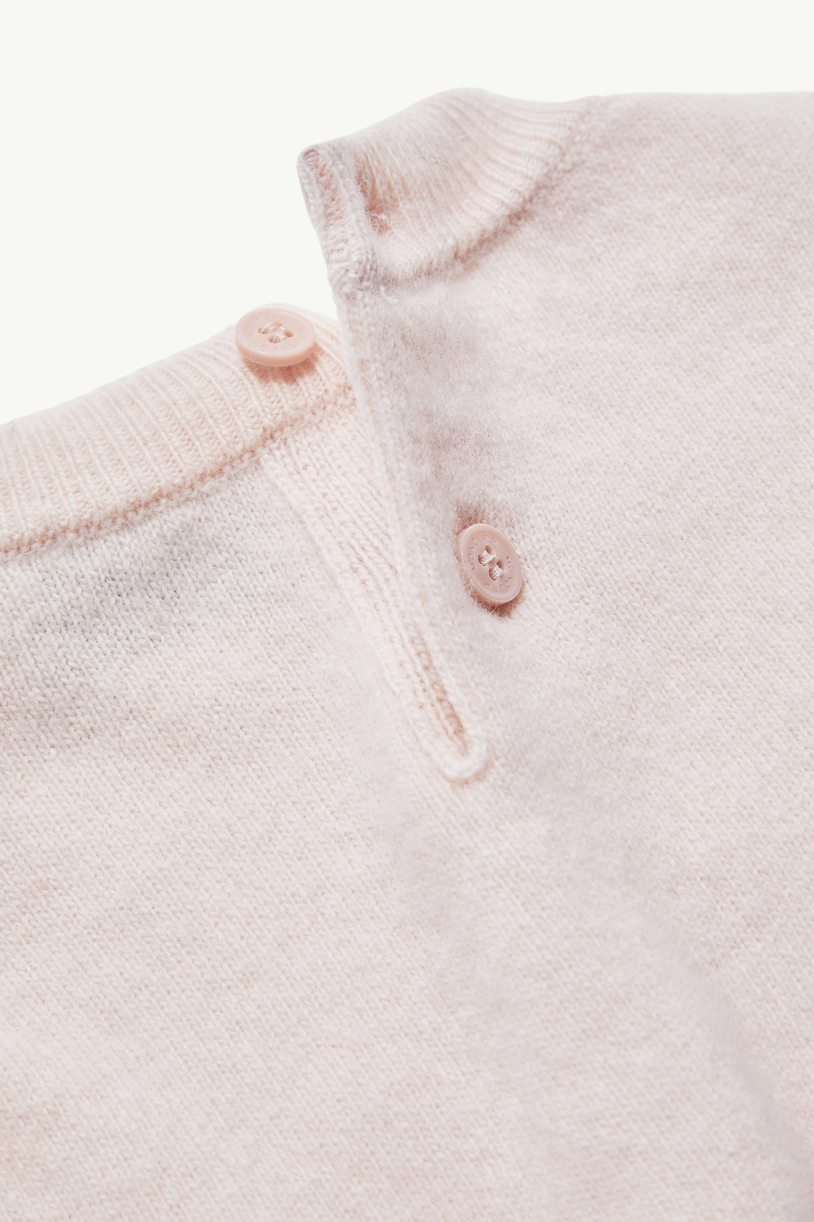 Ruffled Wool & Cashmere Set Girl Light Pink Moncler 4