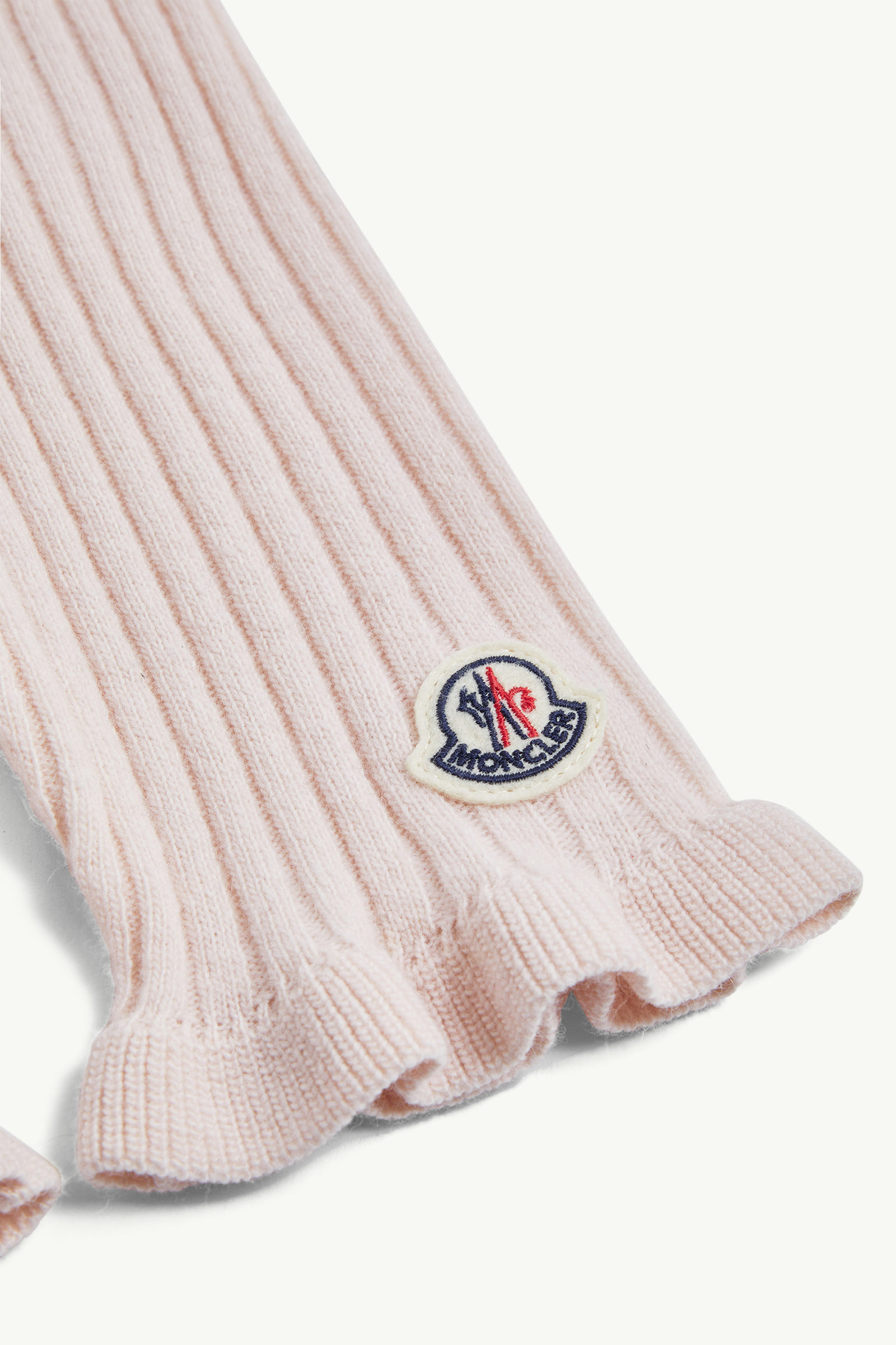 Set in Lana e Cashmere con Ruches Bambina Rosa Chiaro Moncler 5