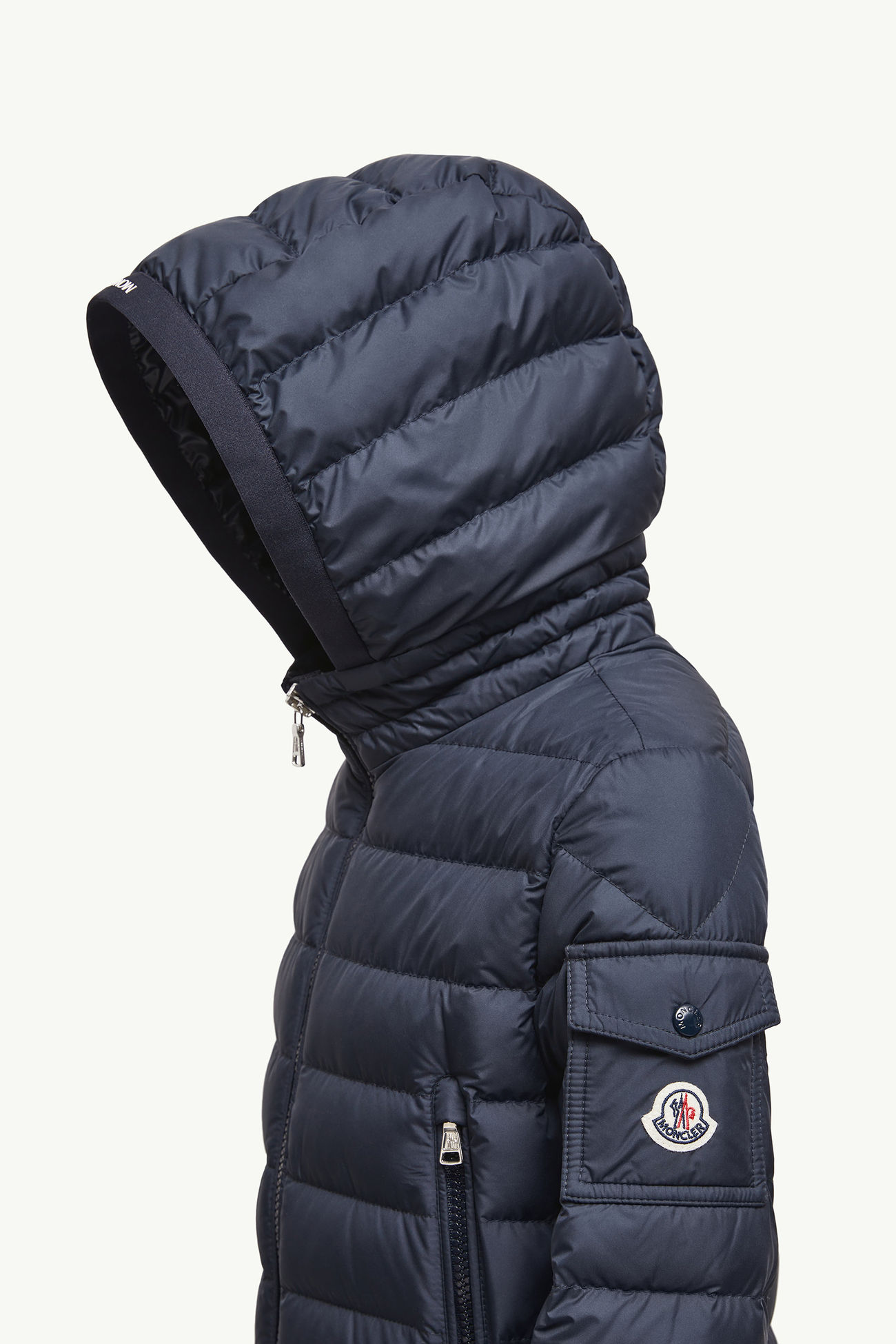 Galion男童连帽羽绒夹克外套 男童 深蓝色 Moncler 1