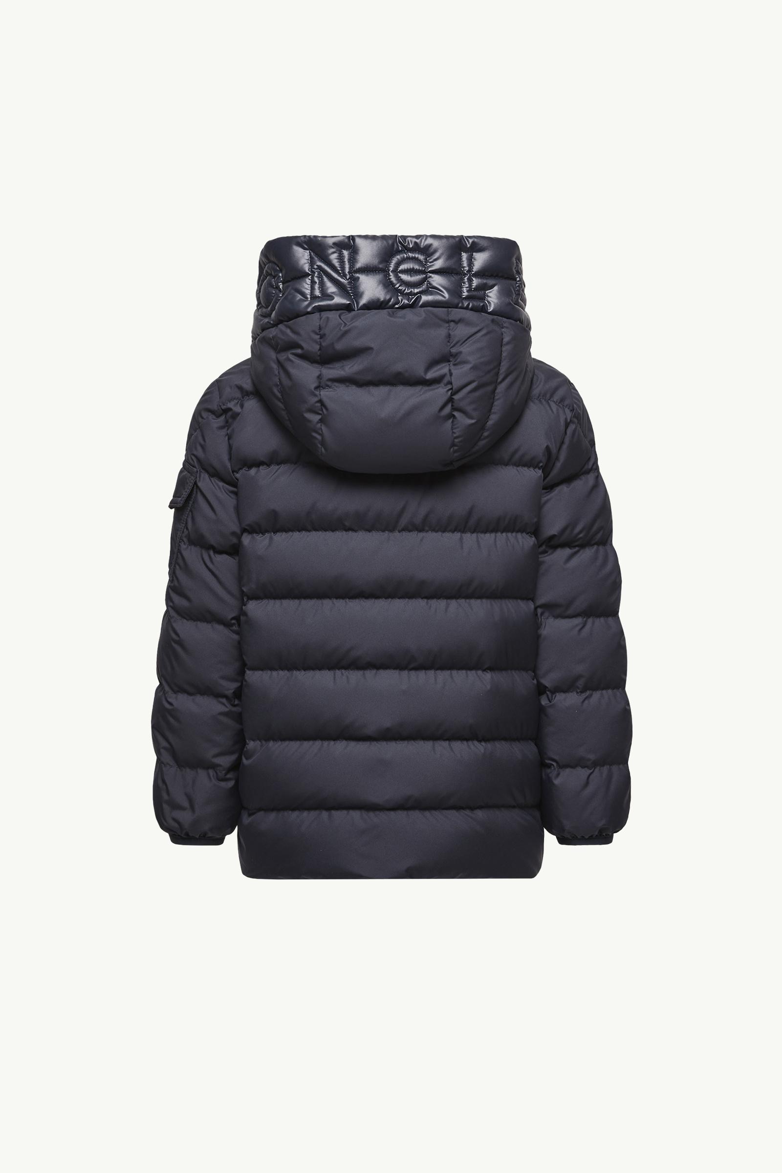 Navy Blue Najan Hooded Down Jacket - Down Jackets & Vests