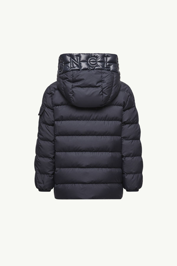 Najan Hooded Down Jacket Boy Navy Blue Moncler 3