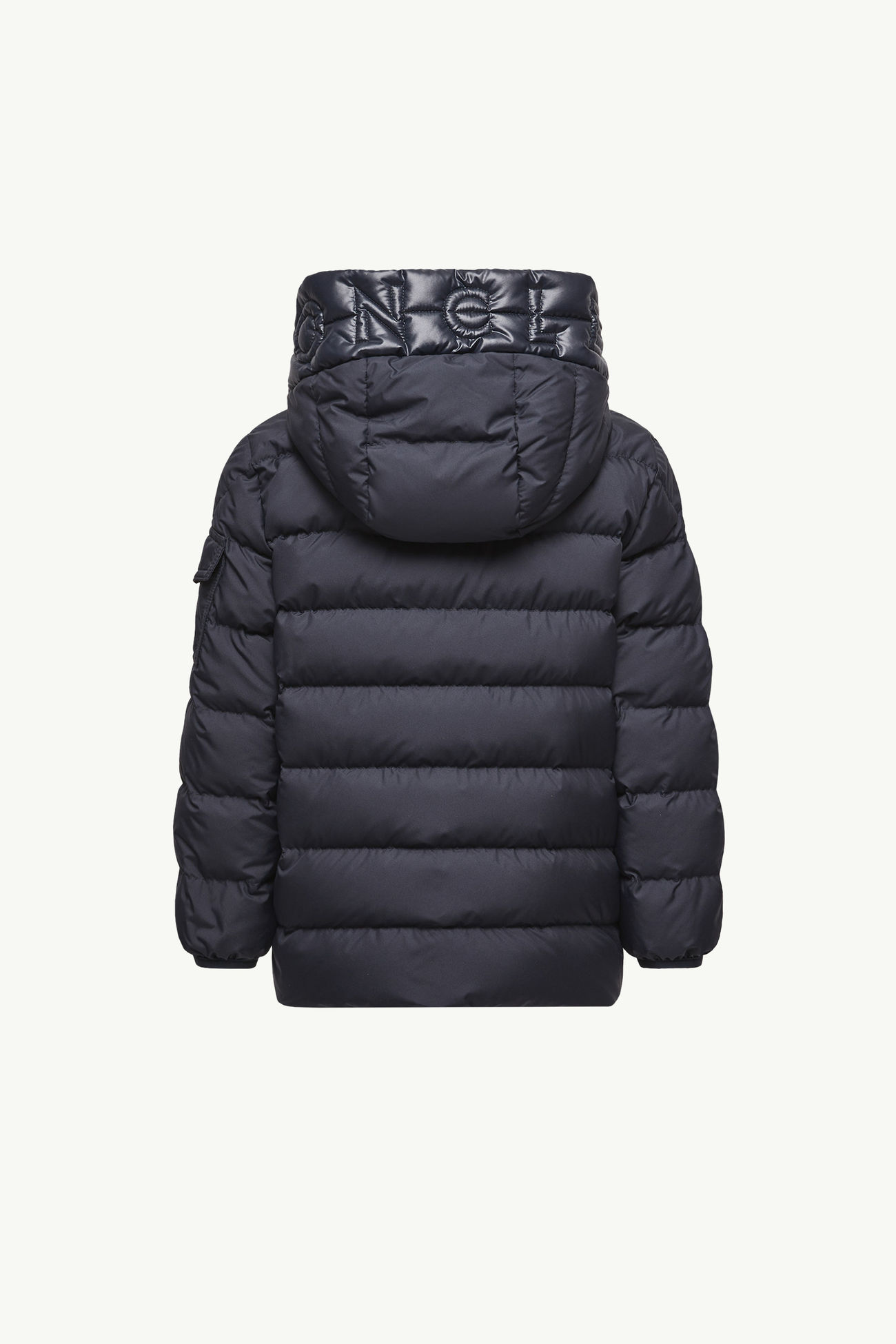 Piumino Najan con cappuccio Bambino Blu Navy Moncler 3