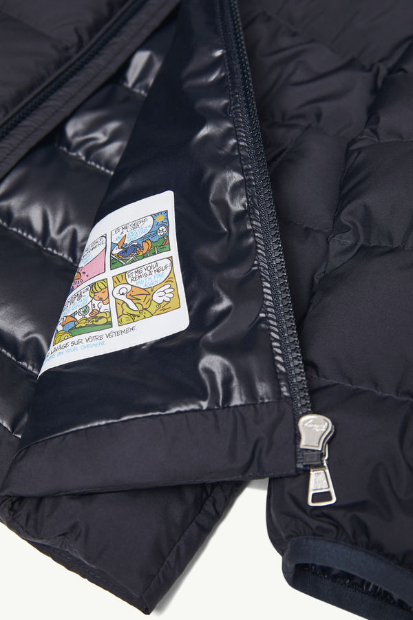 Najan Hooded Down Jacket Boy Navy Blue Moncler 5