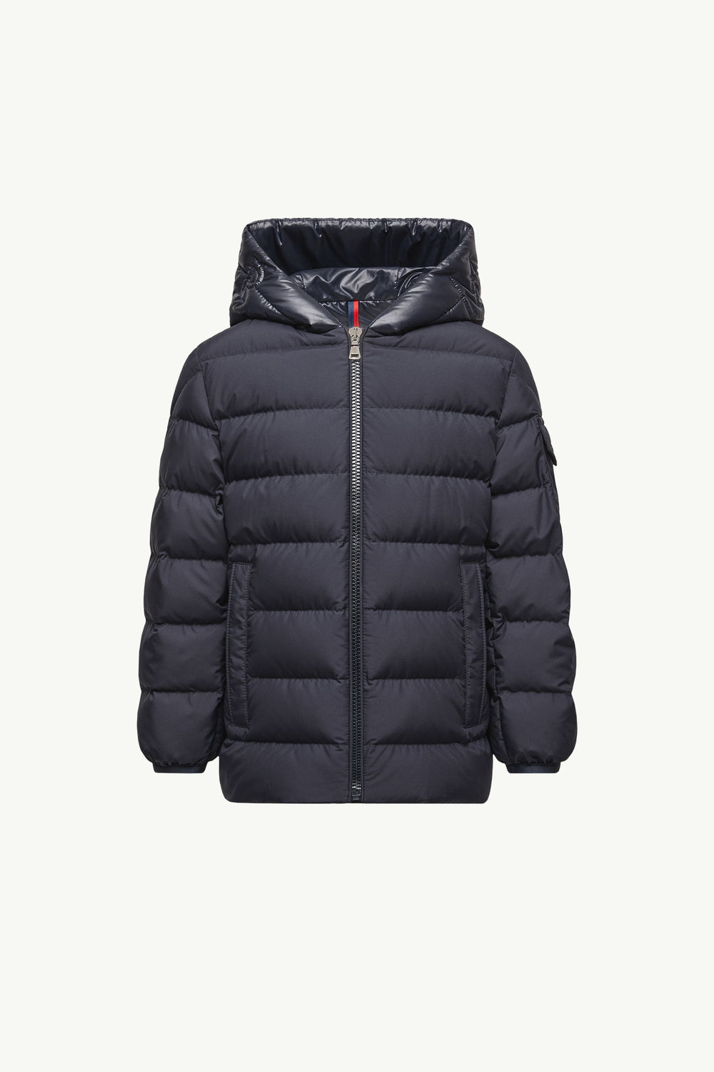 Najan Hooded Down Jacket Boy Navy Blue Moncler 0