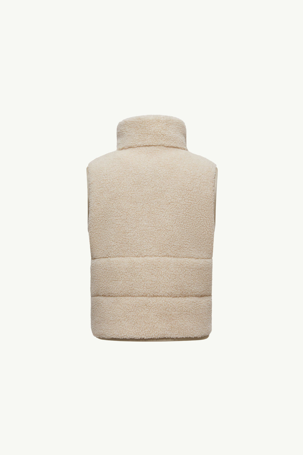 Gilet matelassé Orin en teddy Garçon Beige Clair Moncler 3