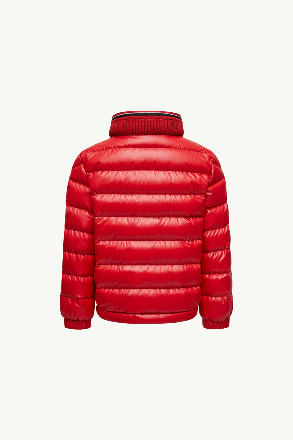Brendann Hooded Down Jacket Boy Red Moncler 3