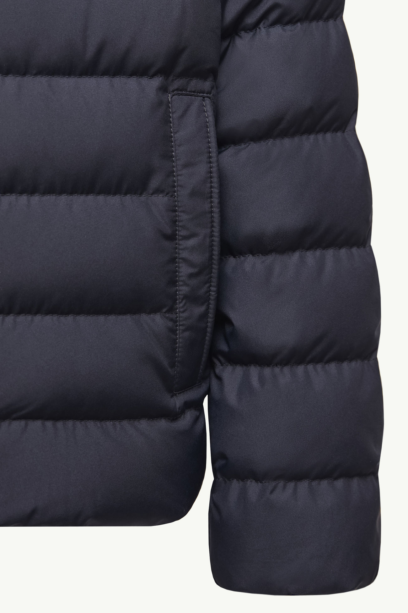 Piumino Serapio Bambino Blu Navy Moncler 4