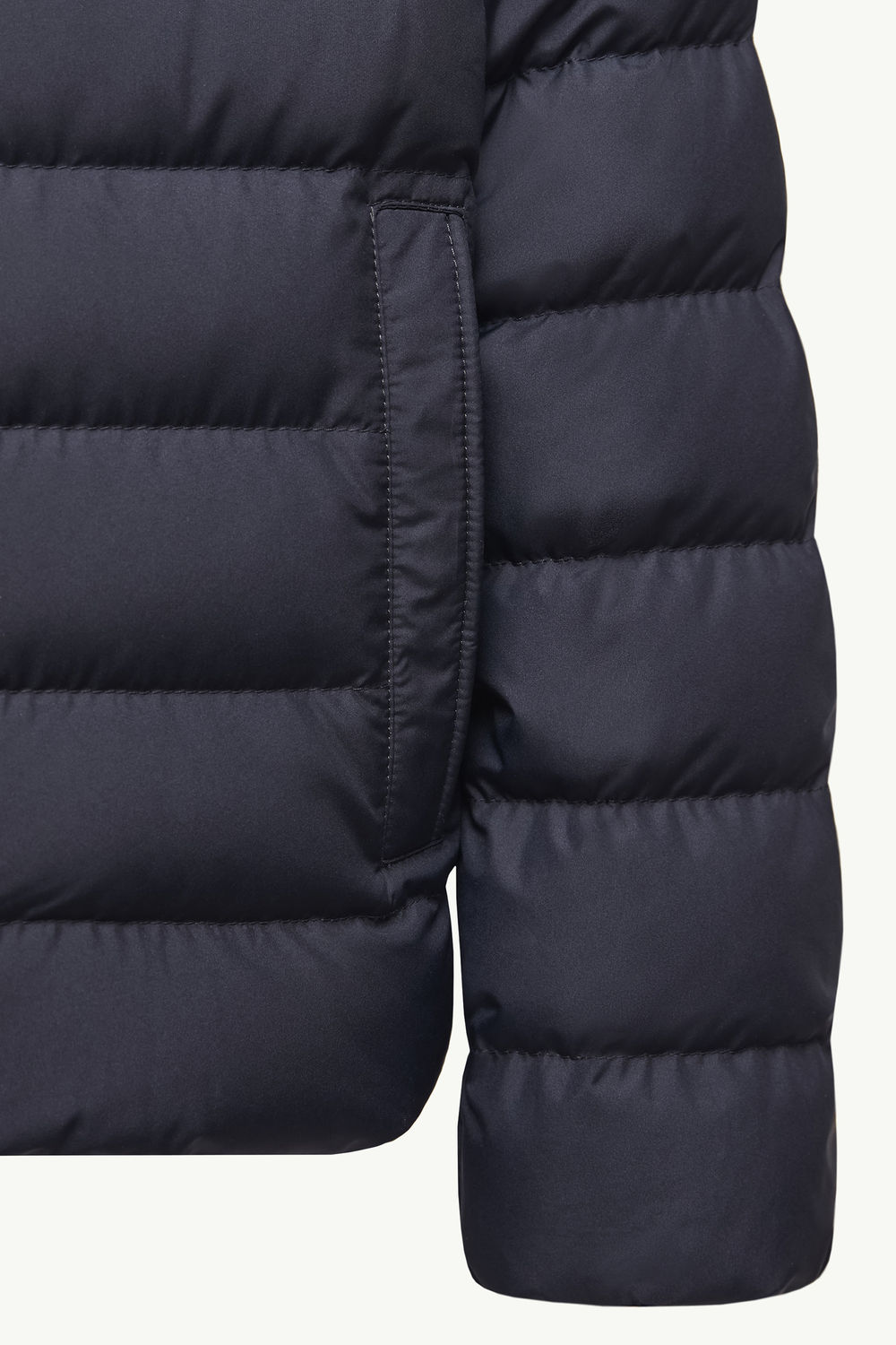 Serapio Down Jacket Boy Navy Blue Moncler 4