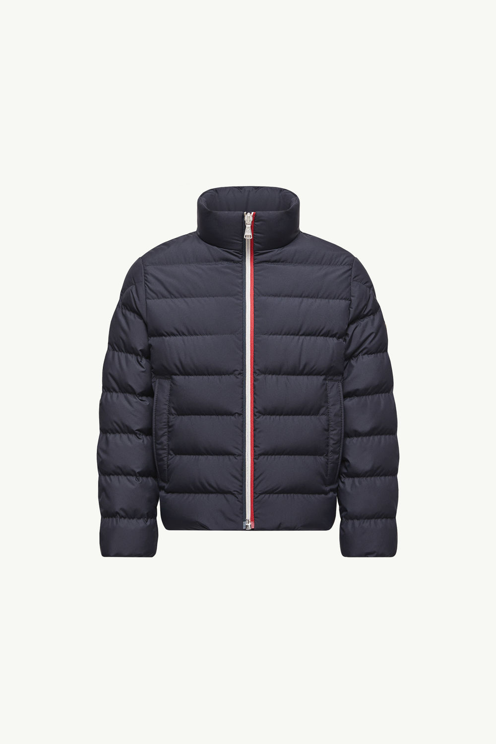 Serapio Down Jacket Boy Navy Blue Moncler 0