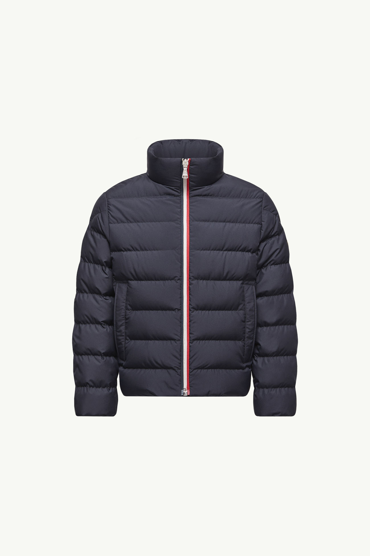 Serapio Down Jacket Boy Navy Blue Moncler 0