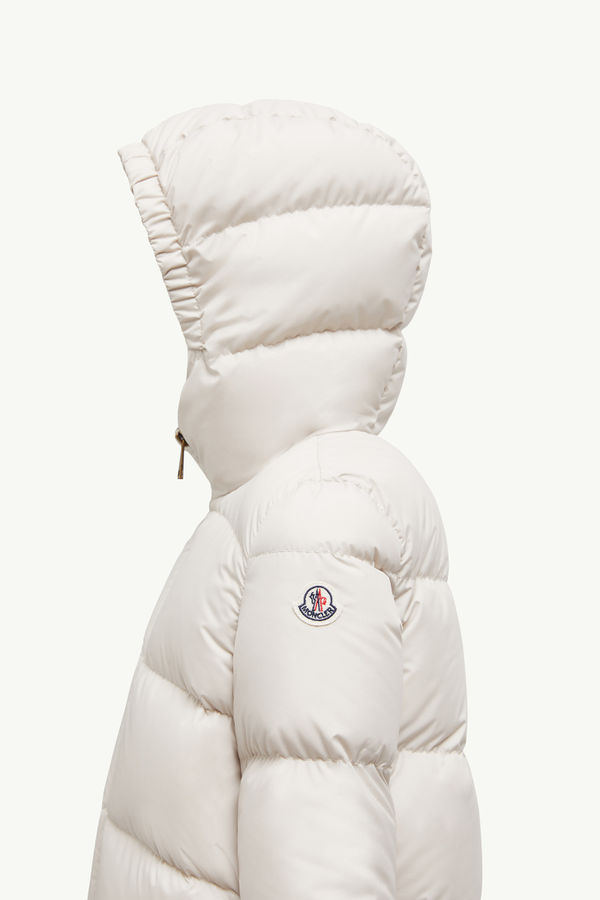 Doudoune à capuche Cascar Fille Blanc Ivoire Moncler 2