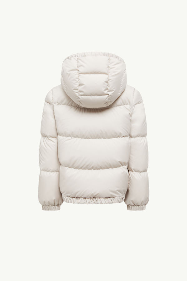 Doudoune à capuche Cascar Fille Blanc Ivoire Moncler 3