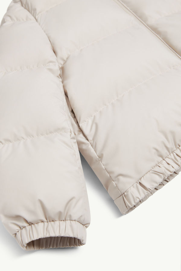 Doudoune à capuche Cascar Fille Blanc Ivoire Moncler 5