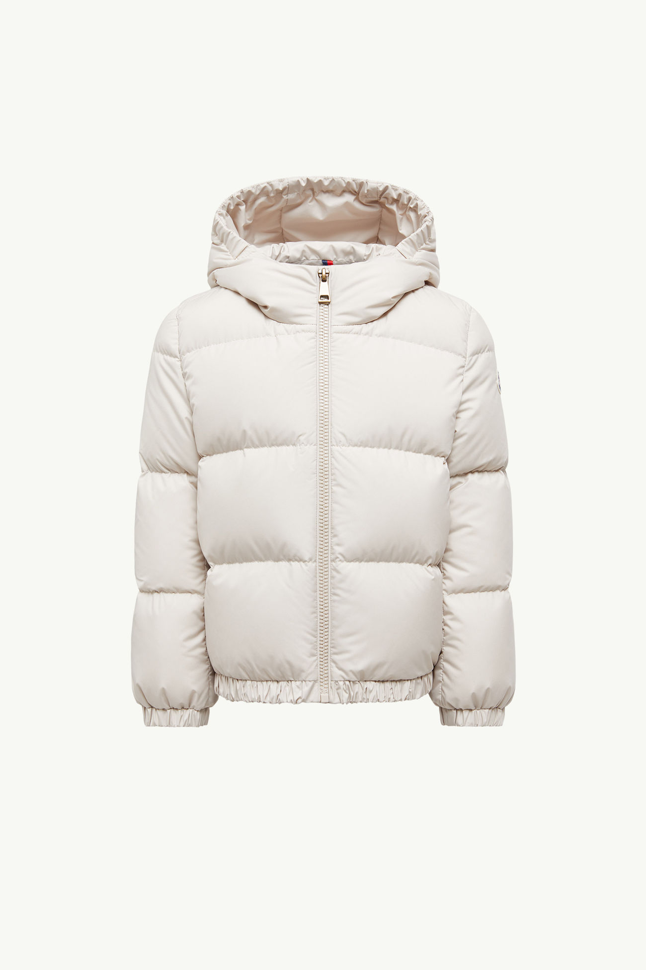Cascar連帽羽絨外套 女童 象牙白色 Moncler 0