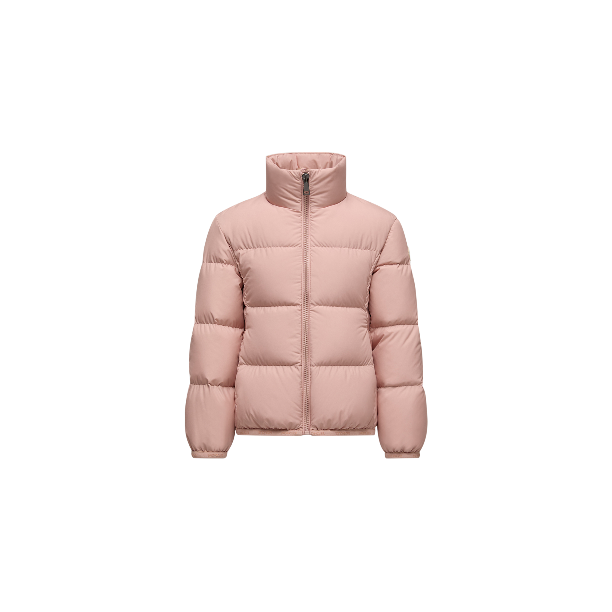 Moncler Enfant Girls Down Jacket - Pink - 8Y