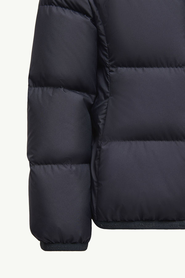 Cermasa Down Jacket Girl Navy Blue Moncler 4