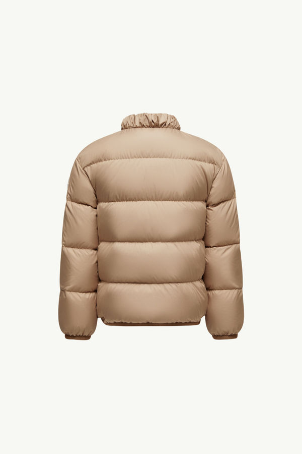 Ora Down Bomber Jacket Girl Beige Moncler 3