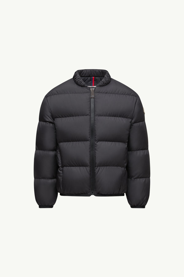 Ora Down Bomber Jacket Girl Black Moncler 0