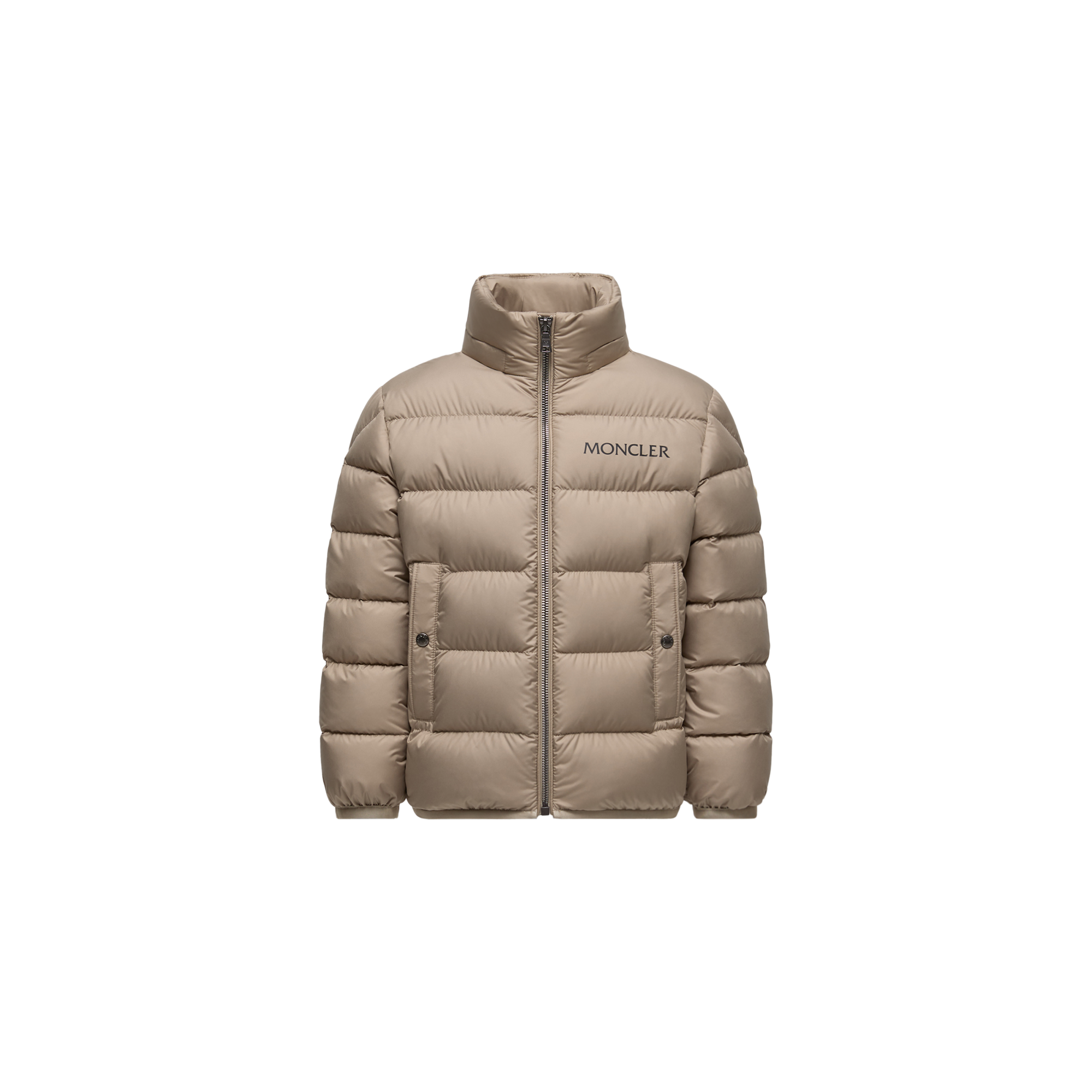Moncler Enfant Boys Down Jacket - Brown - 8Y