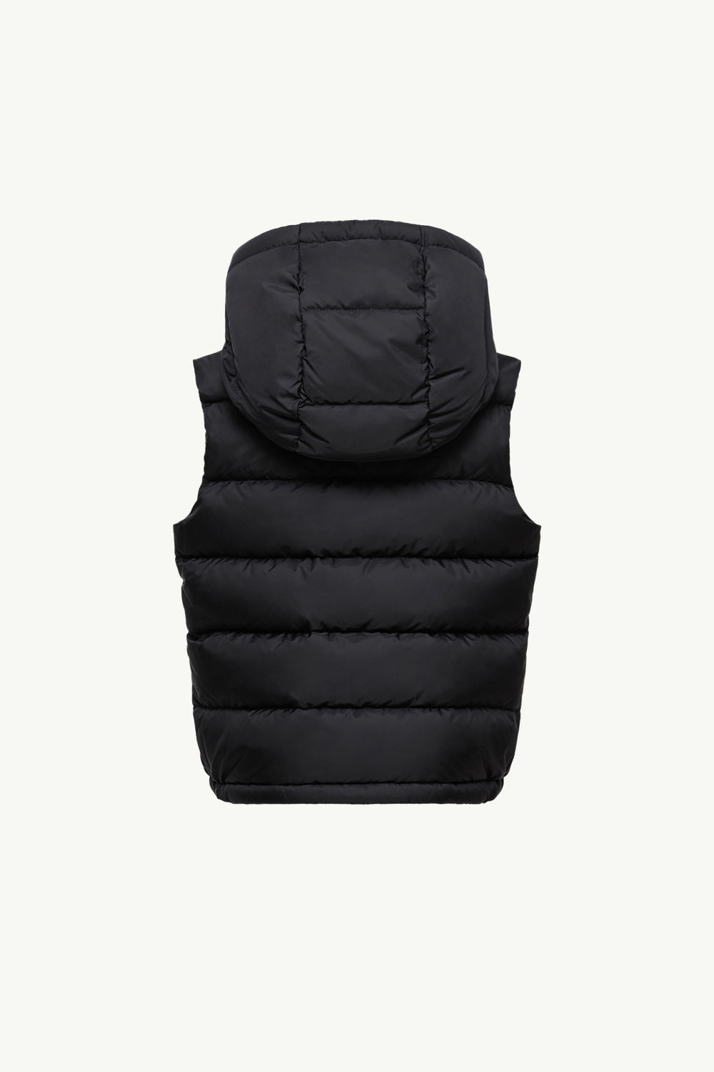 Fudo Hooded Down Gilet Boy Black Moncler 2