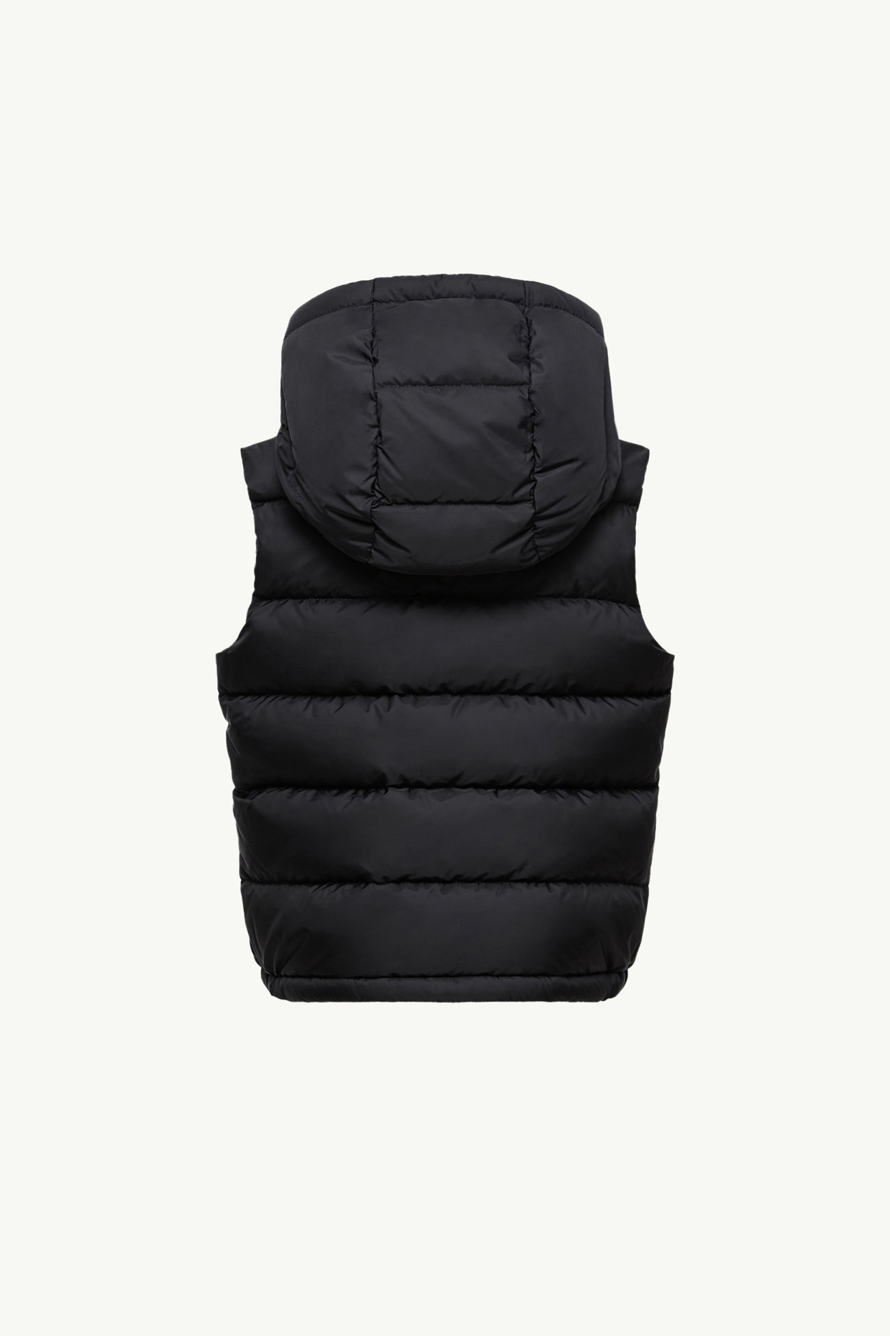Fudo Hooded Down Gilet Boy Black Moncler 2