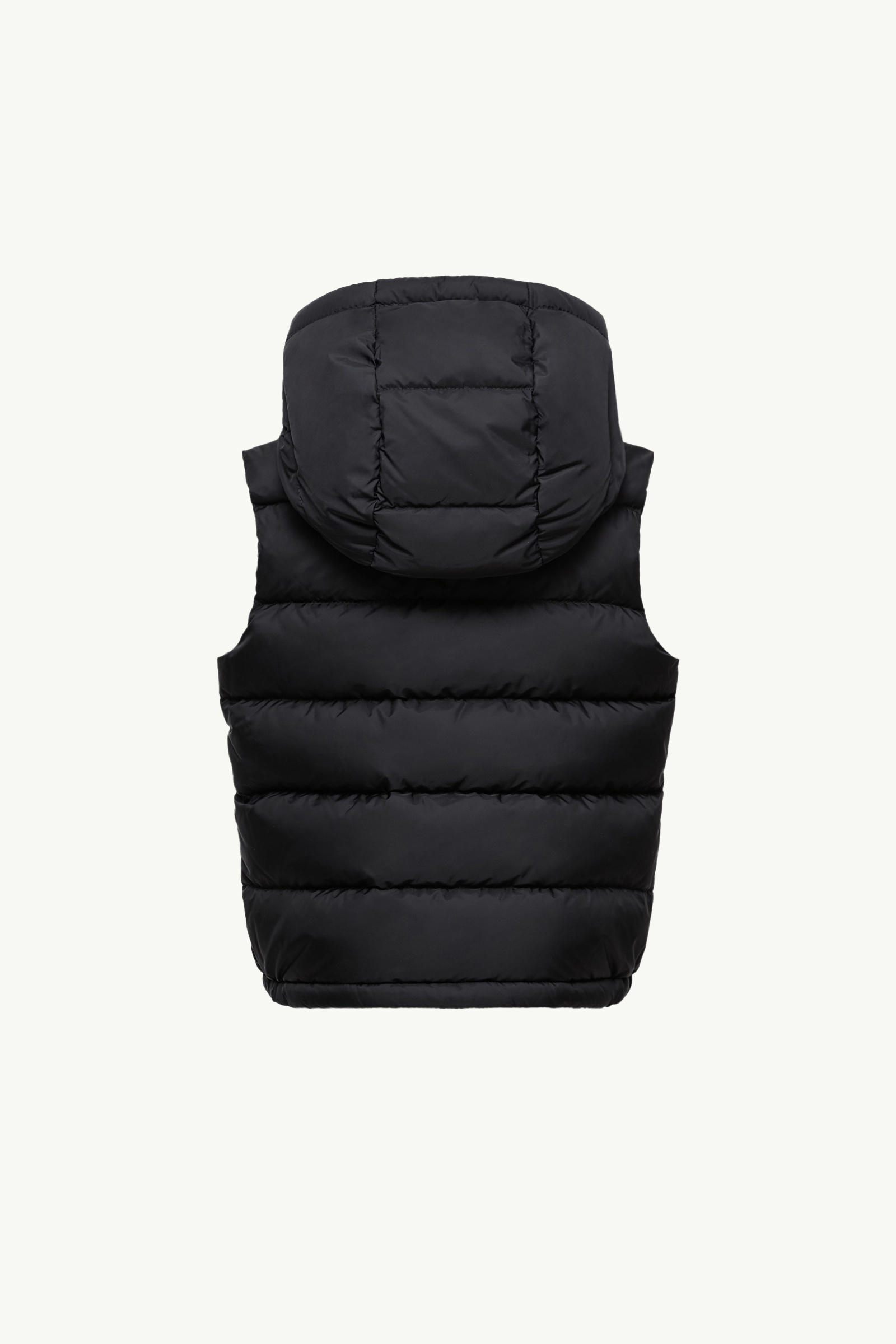 Fudo Hooded Down Gilet Boy Black Moncler 2