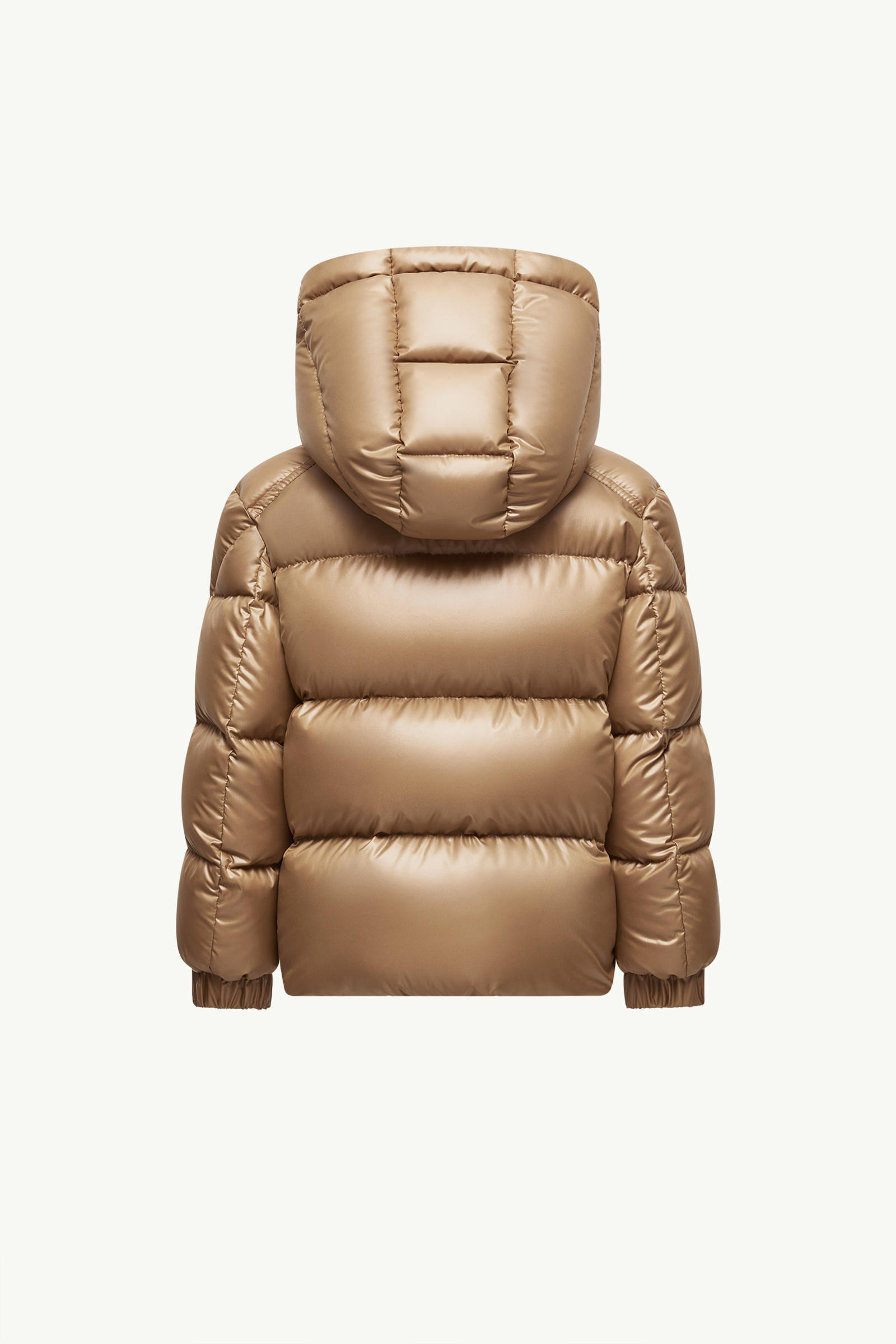 Piumino con cappuccio Yule Bambino Beige Moncler 3