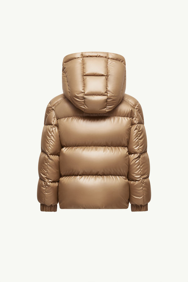 Yule Hooded Down Jacket Boy Beige Moncler 3