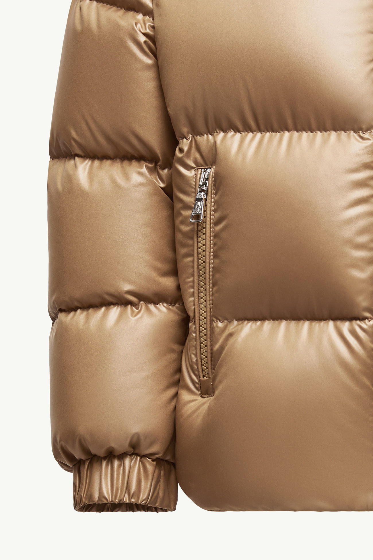 Yule連帽羽絨外套 男童 米色 Moncler 6