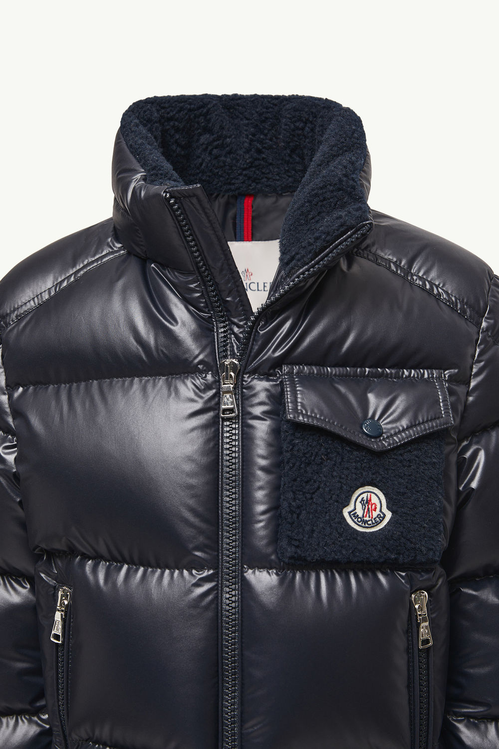 Doudoune à capuche Yule Garçon Bleu Nuit Moncler 5