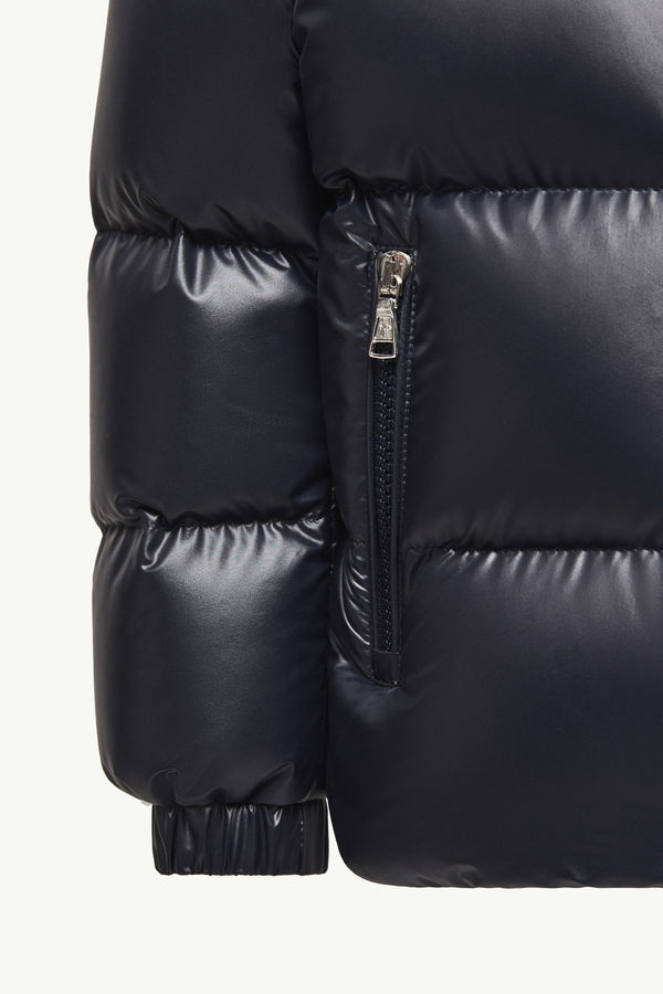 Yule Daunenjacke mit Kapuze Jungen Nachtblau Moncler 6