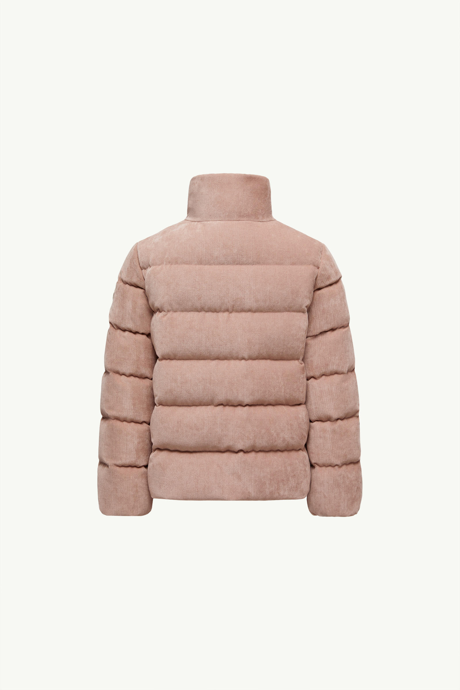 Marth Corduroy Down Jacket Girl Rose Pink Moncler 3